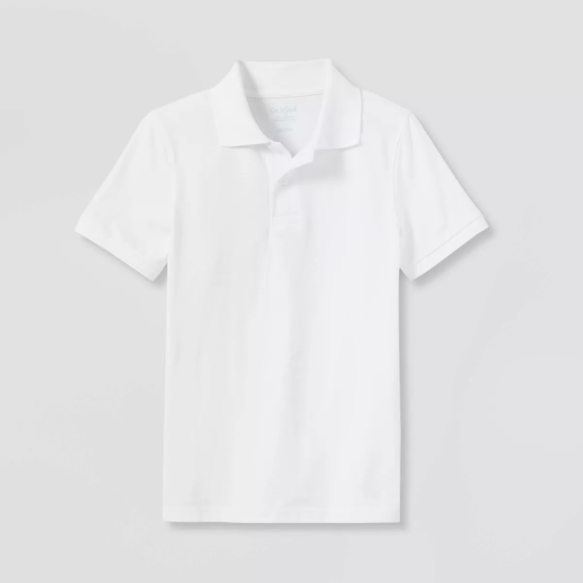 Boys' Short Sleeve Pique Uniform Polo Shirt - Cat & Jack™ - Image 12