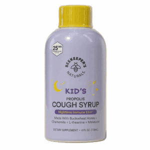 Beekeepers Naturals Kids' Nighttime Propolis Cough Syrup - 4 Fl Oz