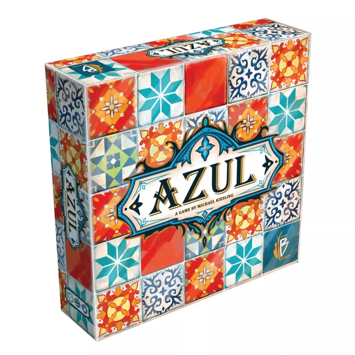 Azul Board Game: Plan B Games, Strategy & War, 2-4 Players, Creative Thinking, 30-45 Minutes, Includes Carrying Case & More