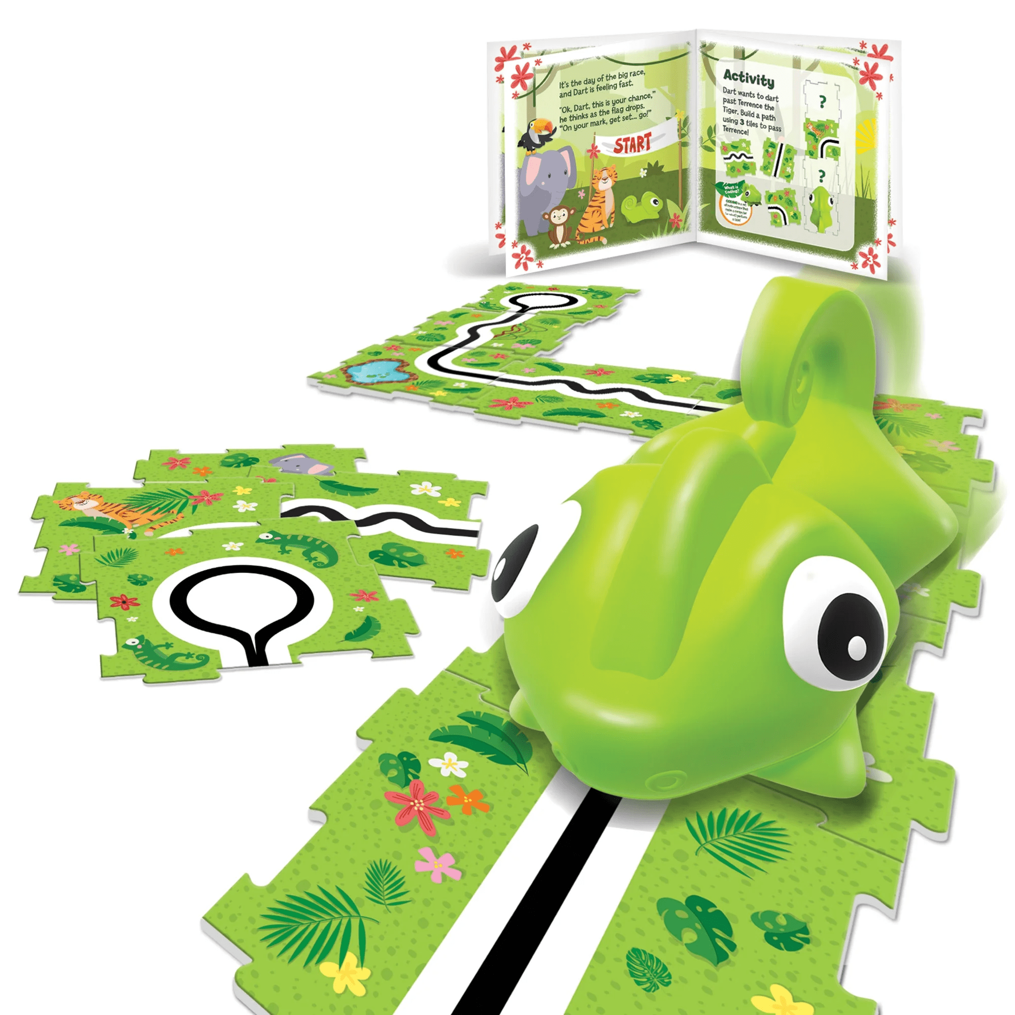 Coding Critters Go Pets Dart the Chameleon, Early Coding Toy, Ages 4+