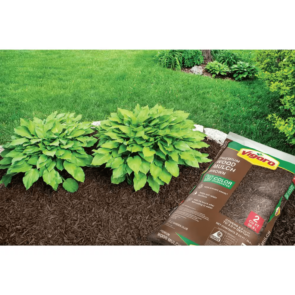 2 Cu. Ft. Premium Brown Wood Shredded Bagged Mulch - Image 4