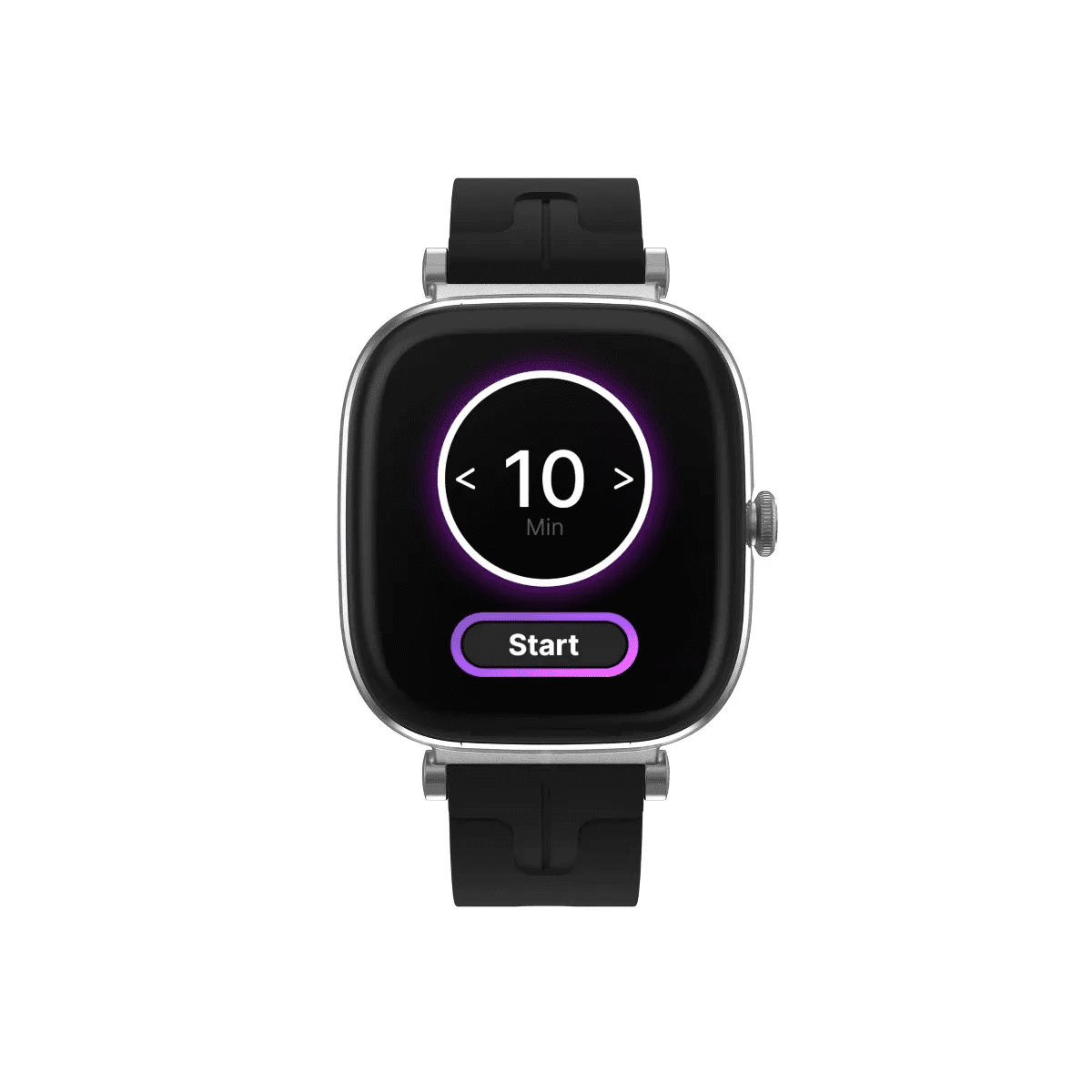 Itouch Belle Silver Case with Silver Metal and Silicon Band Smartwatch Set - Image 18