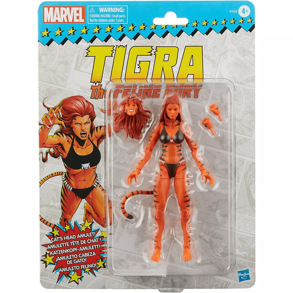 Marvel Legends 6 Inch Retro Action Figure | Tigra - Image 2