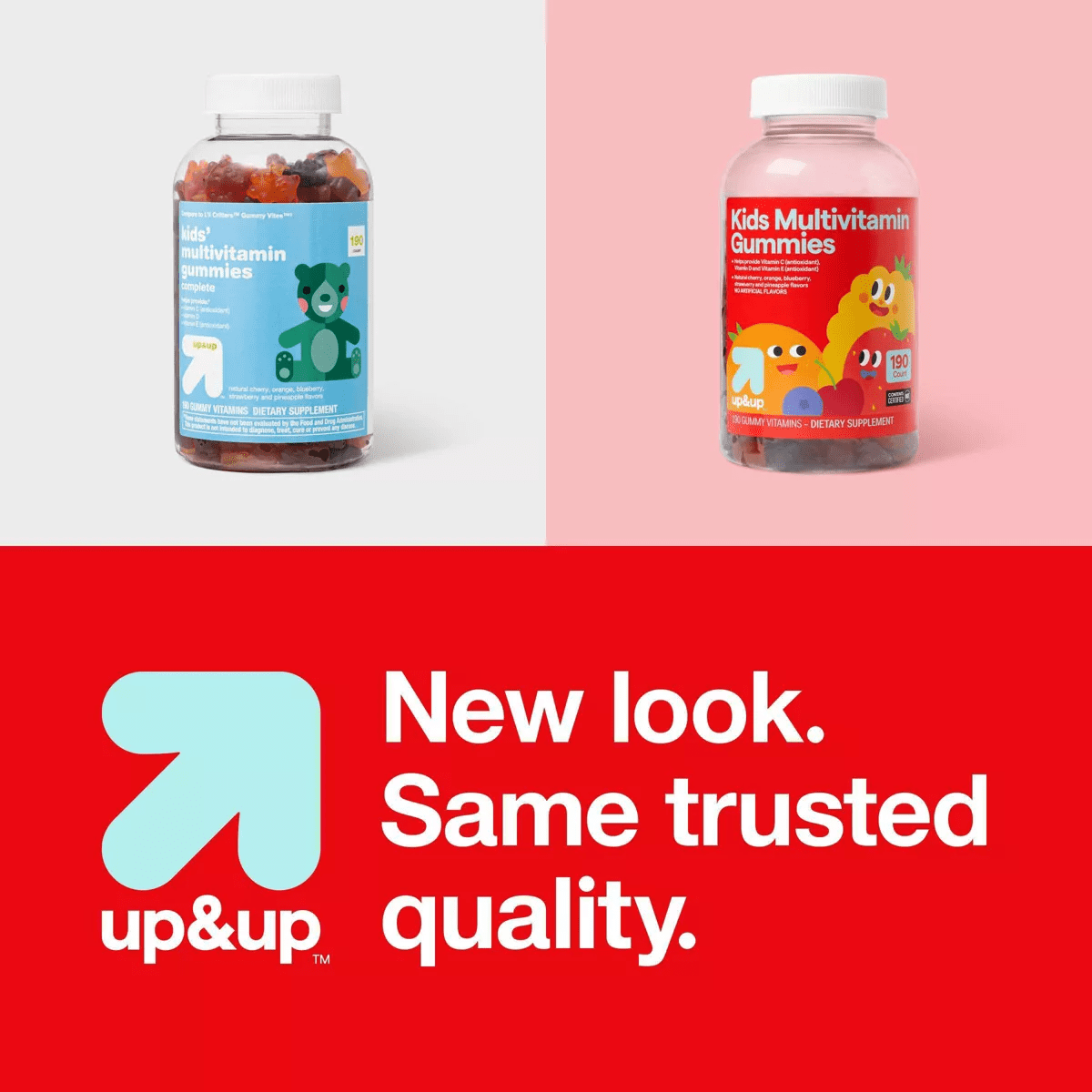 Kids' Multivitamin Gummies - Fruit - Up&Up - Image 4