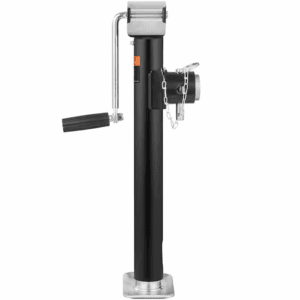 Black 2.27-Ton Steel Forklift Jack