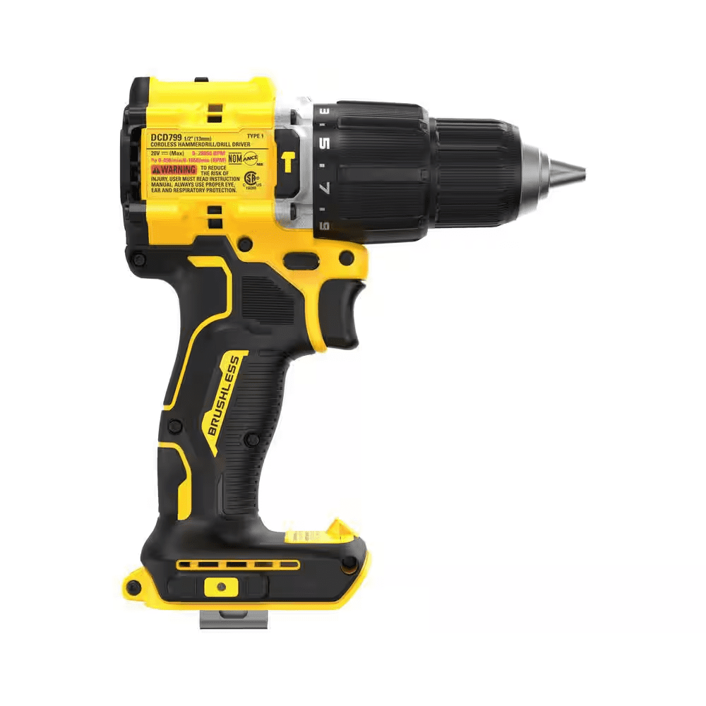 ATOMIC 20-Volt Lithium-Ion Cordless Compact 1/2 In. Drill/Driver Kit and 1/2 In. Hammer Drill with 2Ah Battery & Charger - Image 12