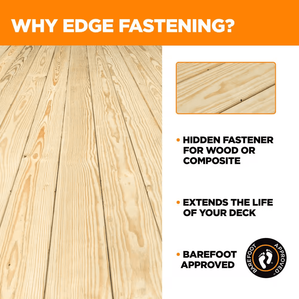 1-7/8 In. Exterior Decking Screw - Edge Hidden Deck Fasteners (700-Count) - Image 5