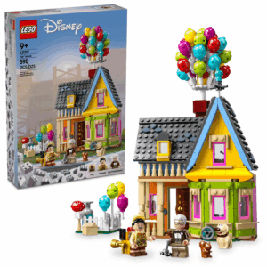 Disney and Pixar ‘Up’ House 43217 Disney 100 Celebration Classic Building Toy Set for Kids and Movie Fans Ages 9+, a Fun Gift for Disney Fans and Anyone Who Loves Creative Play