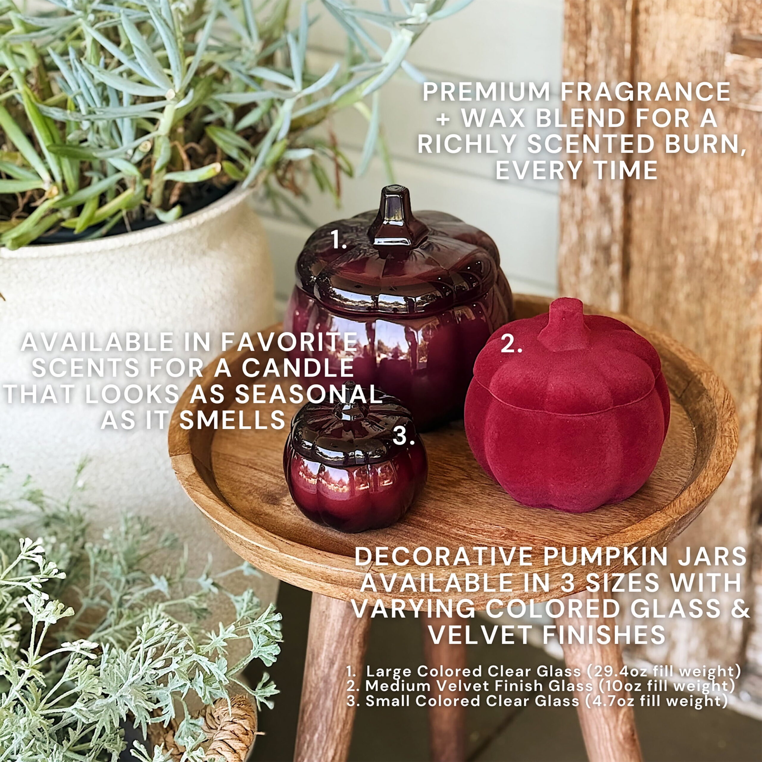 Better Homes and Gardens 1-Wick Pumpkin Jar Candle, Spicy Cinnamon Stick, 5 Oz - Image 8