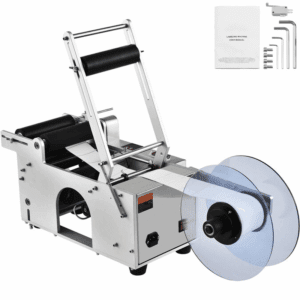 Semi-Automatic round Labeling Machine Label Maker
