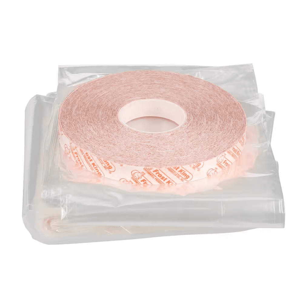 62 In. X 210 In. Polyurethane Extra-Large Shrink Window Insulation (2 per Pack) - Image 3