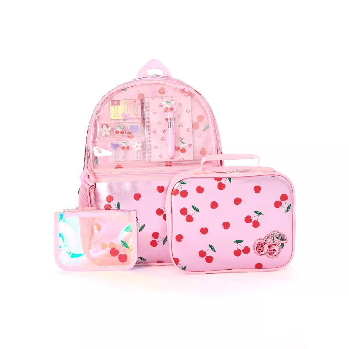 Locker Club Kids' 16L Kids Backpack with Clear Lunch Stationery - Image 15