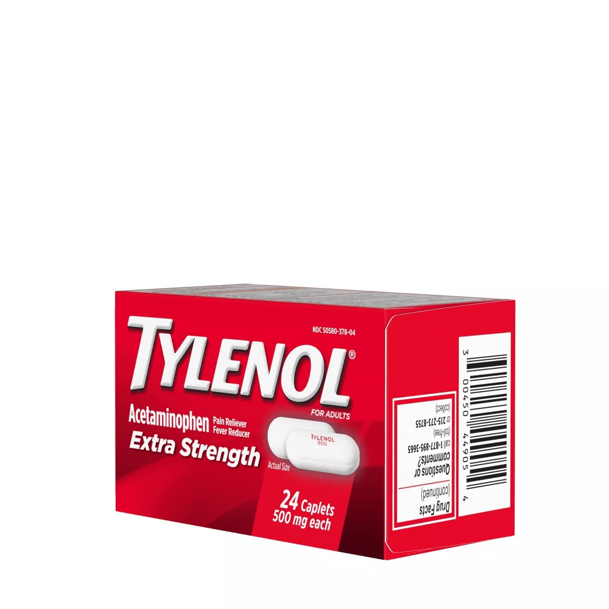 Tylenol Extra Strength Pain Reliever and Fever Reducer Caplets - Acetaminophen - Image 7