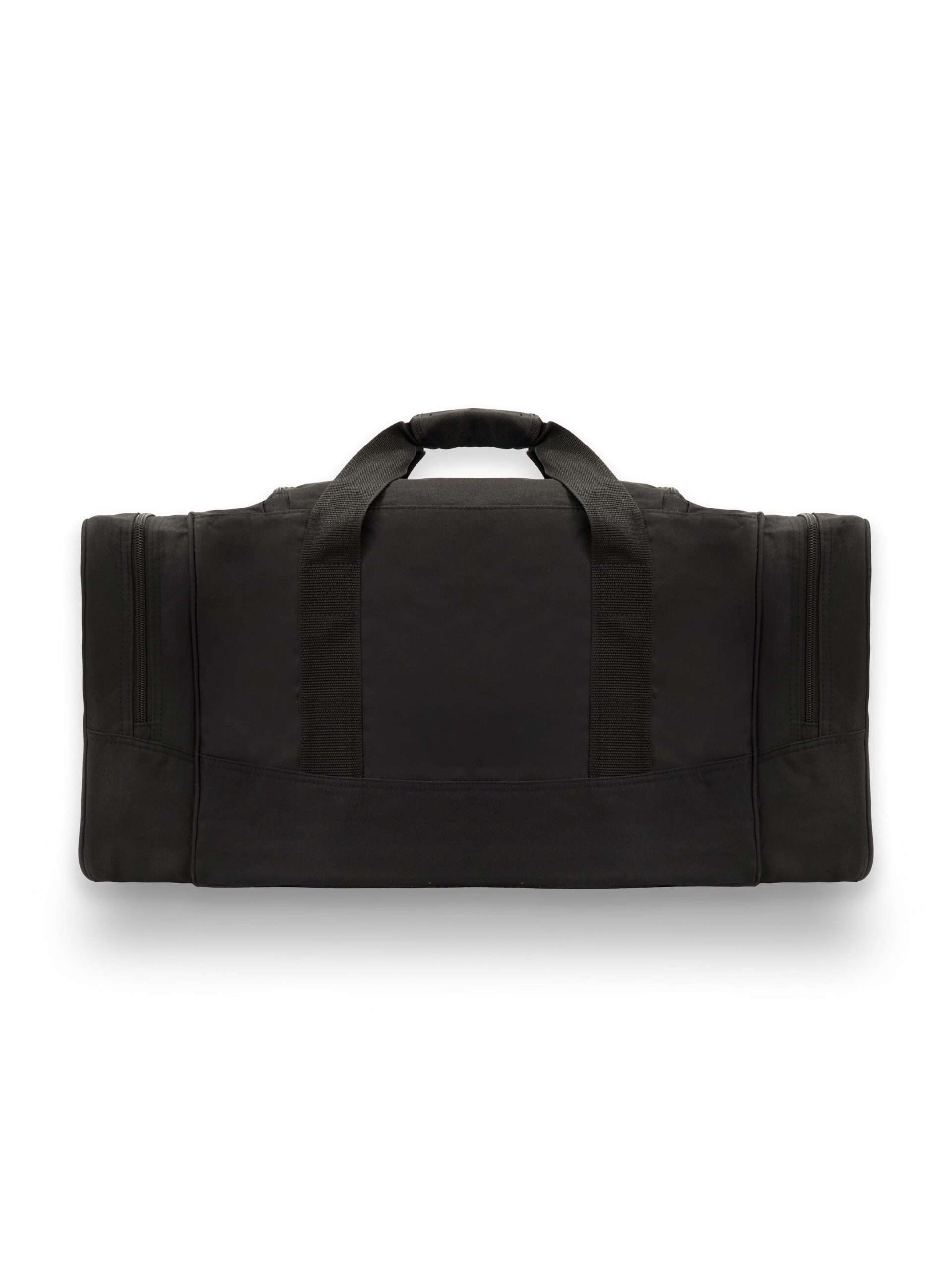 Unisex 25" Dual Zippered Sport Duffel Bag, Black - Image 2