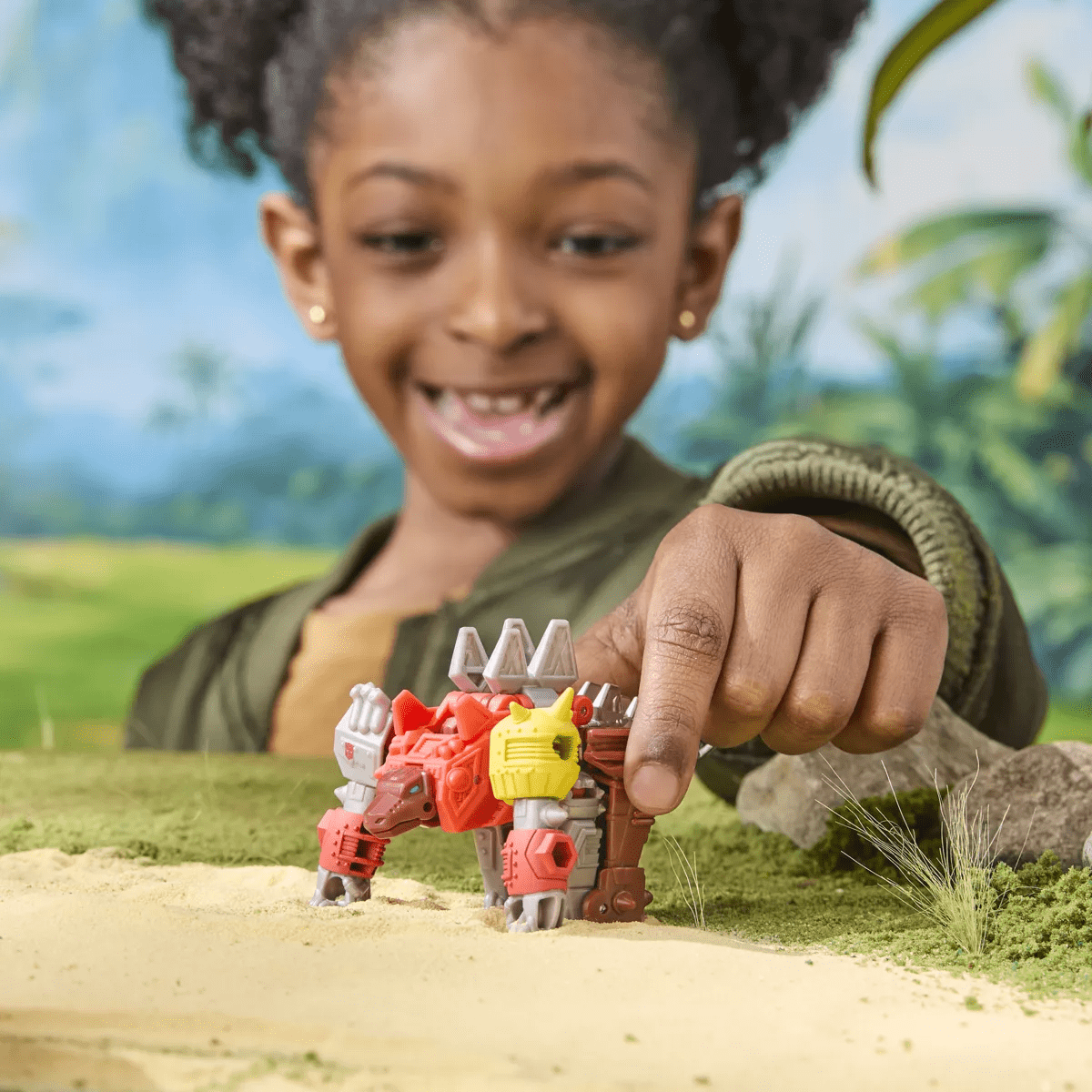 Transformers CYBERWORLD Dinobot Snarl Cyber Changers - Image 9