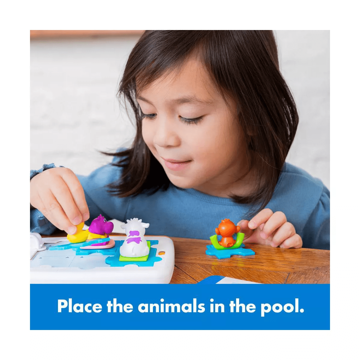 Thinkfun Friends - Splishsplash Pig'S Pool Party Puzzle Game: Creative Thinking, Problem Solving, Solo Board Game - Image 7