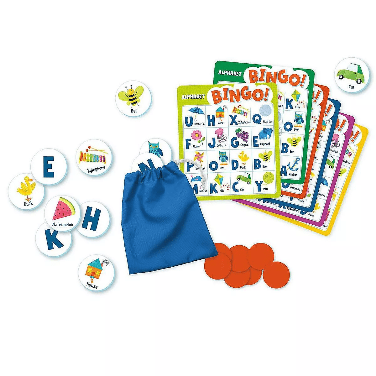 Alphabet Bingo Peaceable Kingdom Board Game — Ages 4+ - Image 2