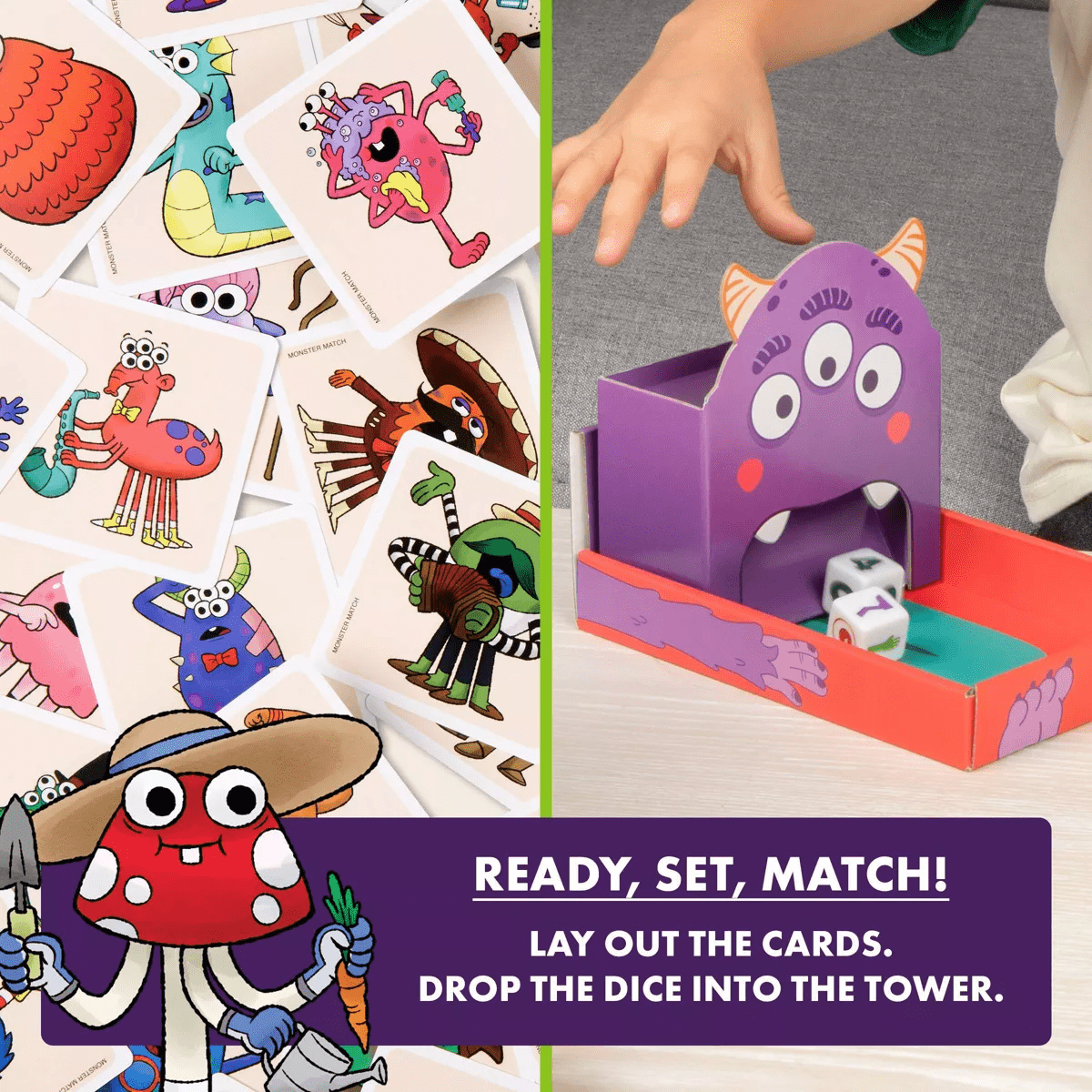 Kitten Games Monster Match Board Game: Educational Social Skills, Fast Play, 2-6 Players - Image 7