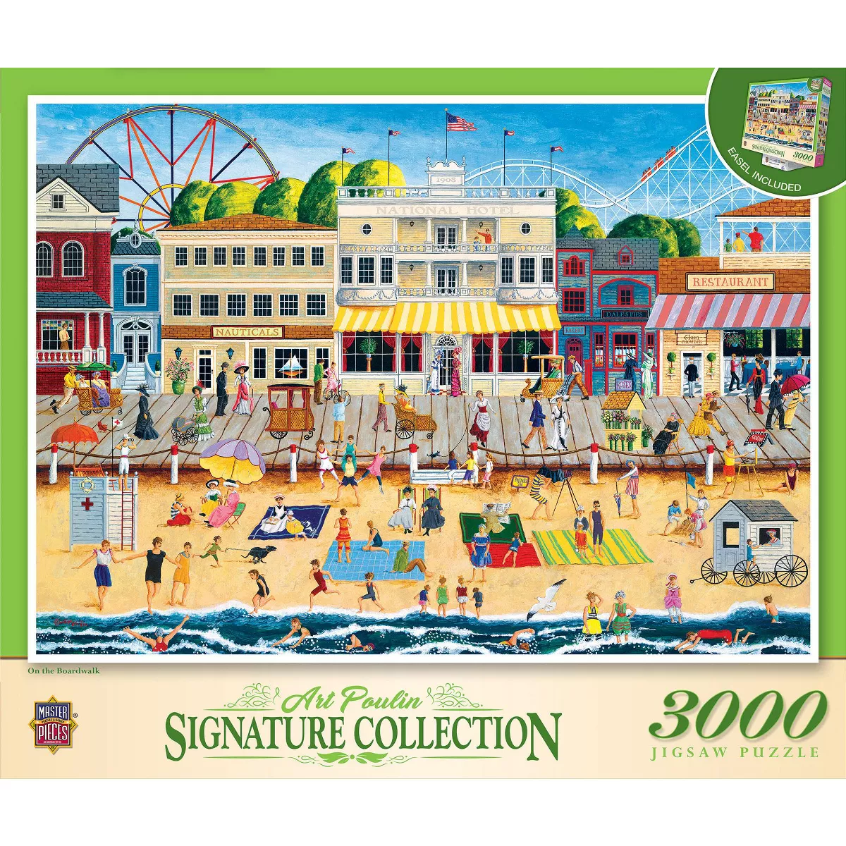 Masterpieces 3000 Piece Puzzle - on the Boardwalk - Flawed