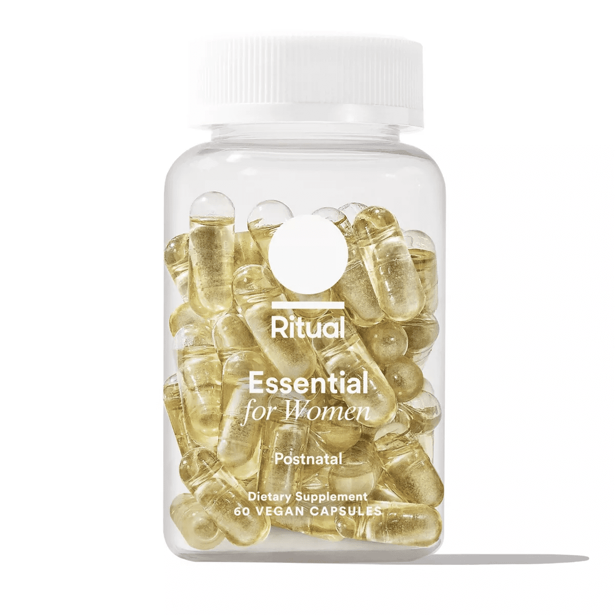 Ritual Postnatal Multivitamin with Vegan Omega-3 DHA, Choline, and Vitamins A, C, D3 and Zinc Vegan Capsules - Mint Essenced - 60Ct - Image 7