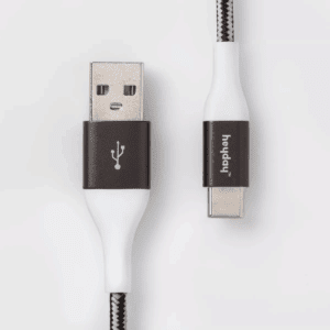 USB-C to USB-A Braided Cable - Heyday