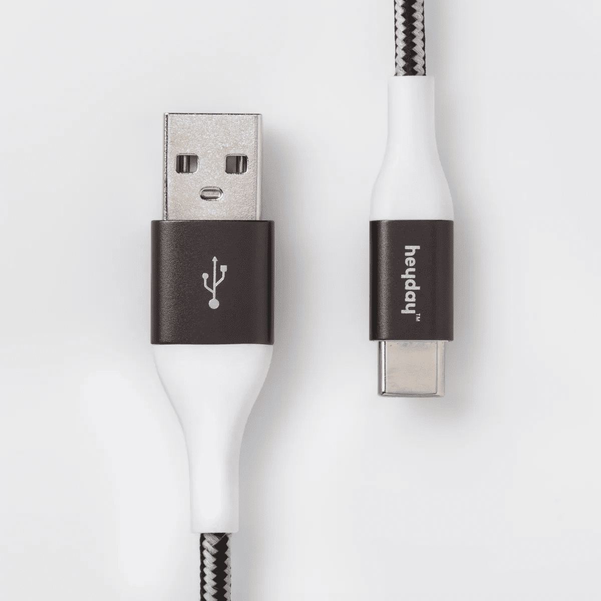 USB-C to USB-A Braided Cable - Heyday