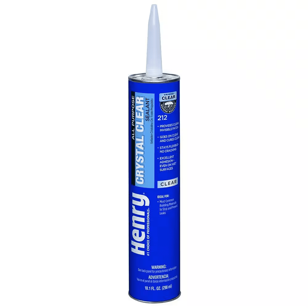 212 All Purpose Crystal Clear Sealant Caulk 10.1 Oz.