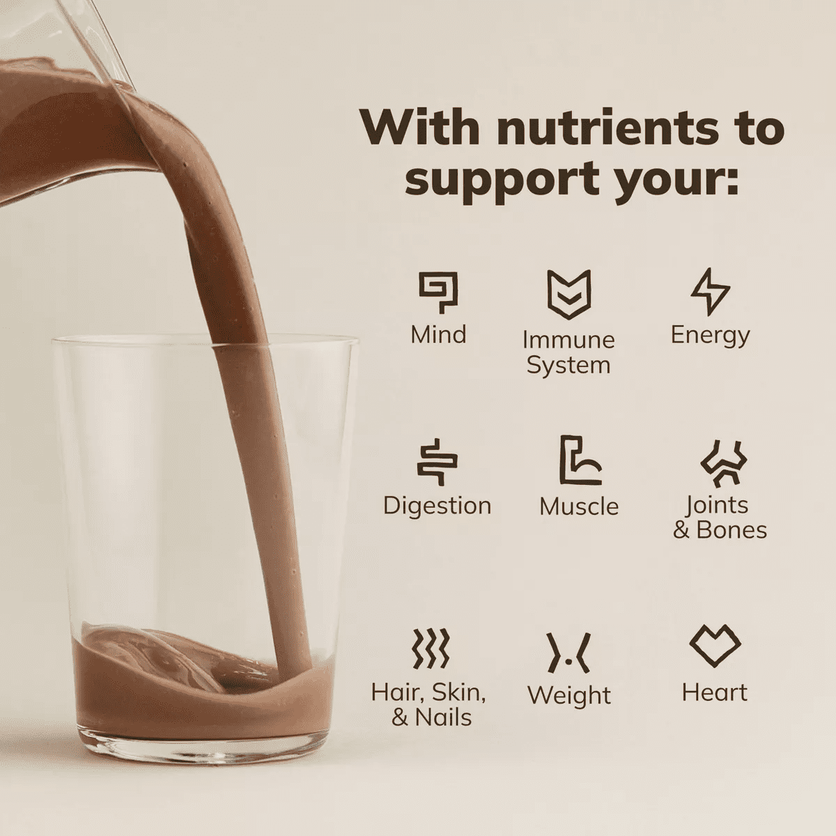 Ka'Chava All-In-One Plant Based Nutrition Shake Powder - Chocolate - 15.31Oz - Image 4