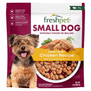 Freshpet Select Grain Free Small Wet Dog Chicken and Vegetable Recipe Refrigerated Wet Dog Food - 1Lb