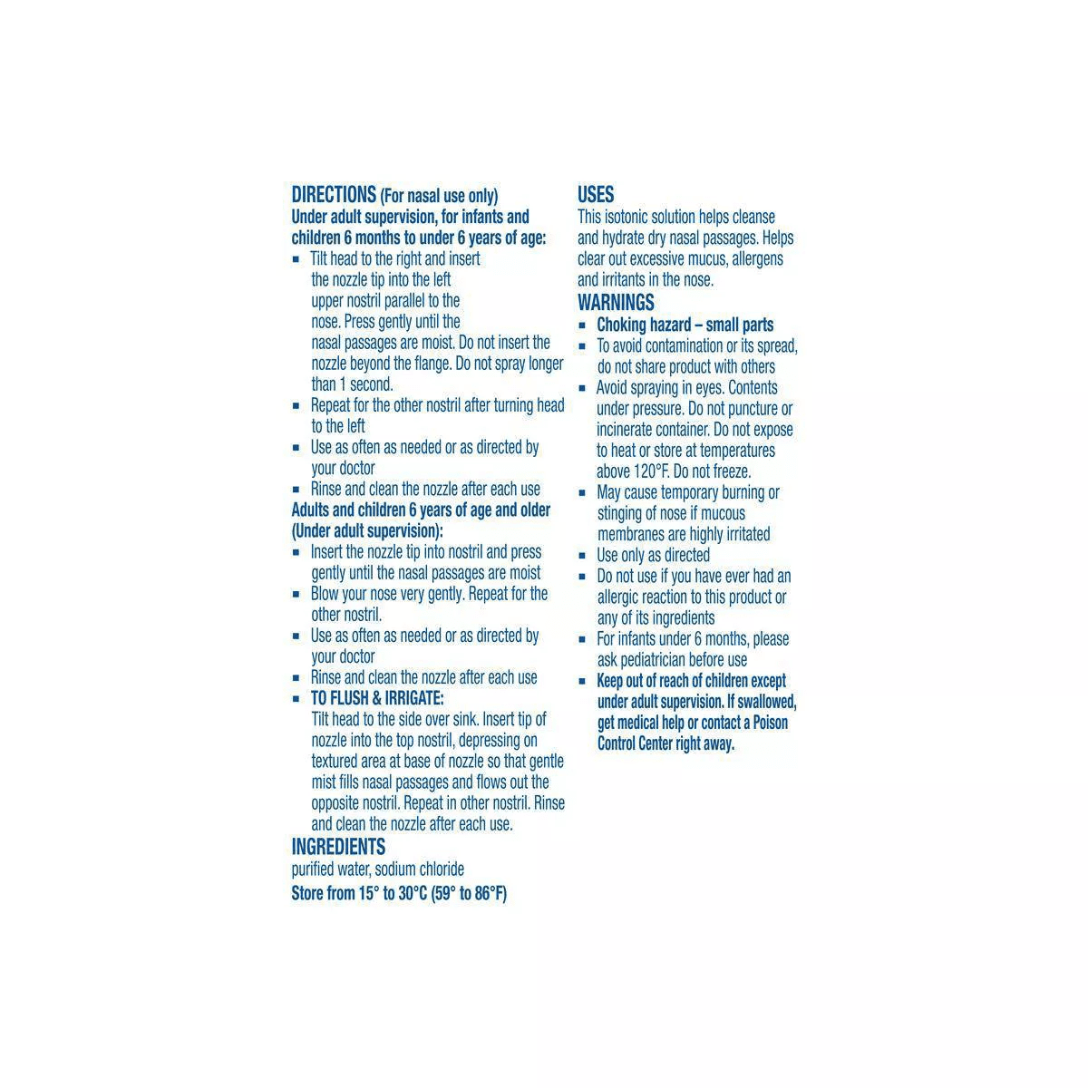 Afrin Saline Daily Care Nasal Mist Spray - 4.5 Fl Oz - Image 6