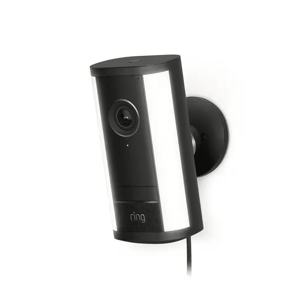 Spotlight Cam Pro (2Nd Gen), Plug-In - Retinal 4K Security Camera, 10X Enhanced Zoom, 2-LED Spotlights, Black