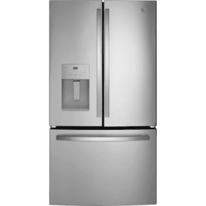 Counter-Depth 20.6-Cu Ft 3 -Door 36-In Wide French Door Refrirator with Ice Maker with Water and Ice Dispenser ( Finrprint-Resistant Stainless Steel ) ENERGY STAR Certified