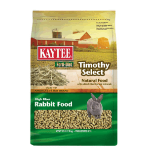 Kaytee Forti-Diet Timothy Select Unflavored Dry Rabbit Food - 3.5Lbs