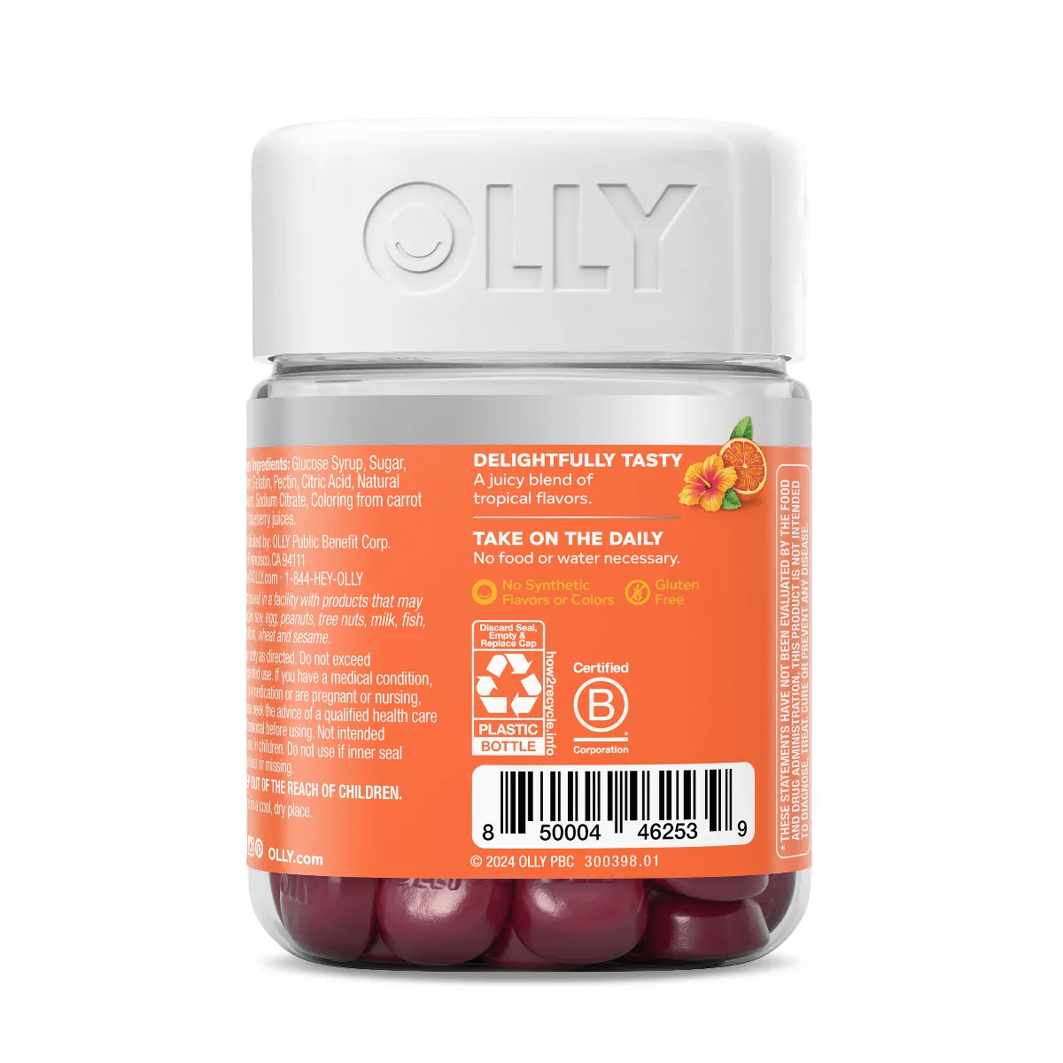 OLLY Heavenly Hair Supplement Gummies with Keratin, Amla, Biotin & Minerals - 60Ct - Image 8