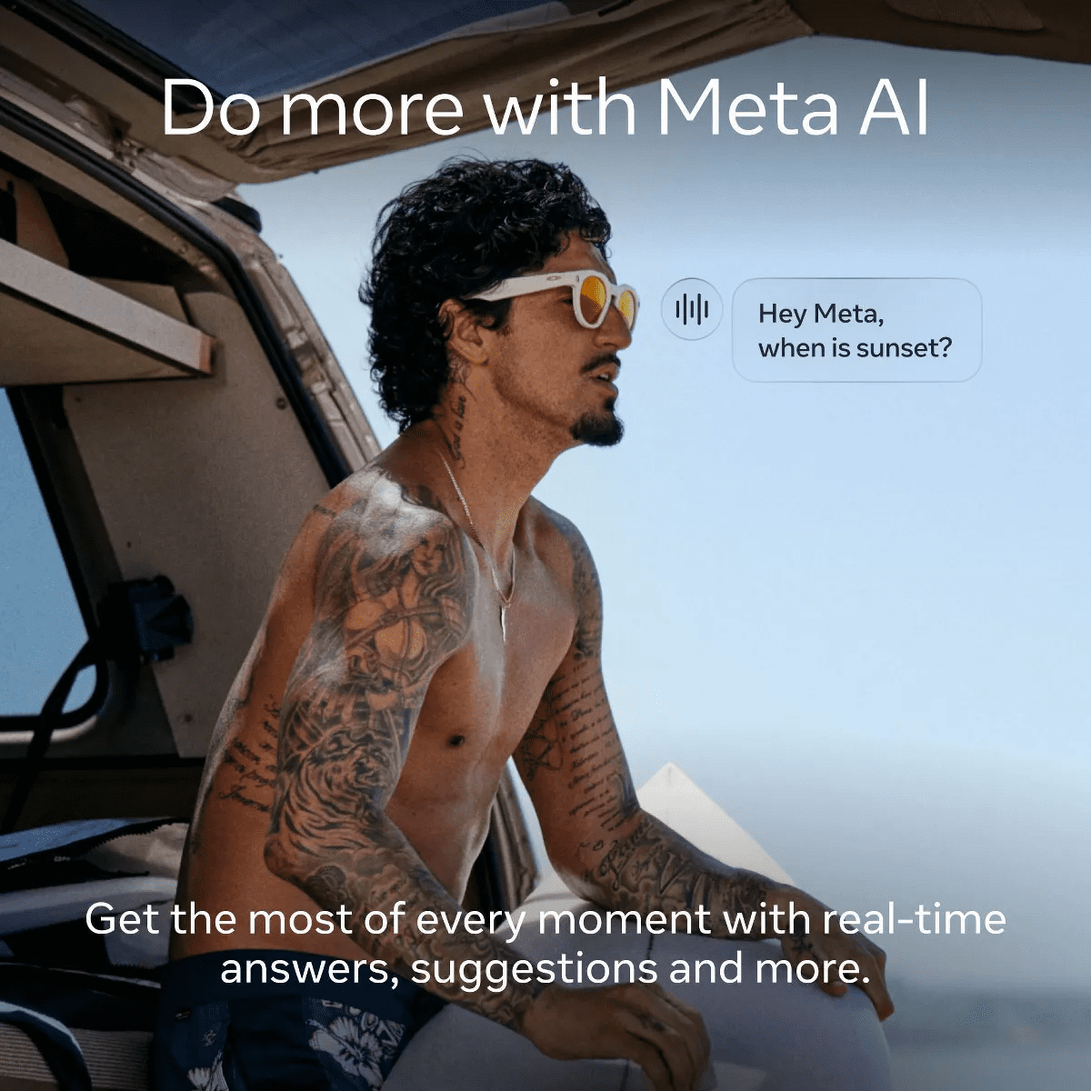 Oakley | Meta HSTN Glasses with Meta AI, Audio, Photo, Video Compatibility - Image 4