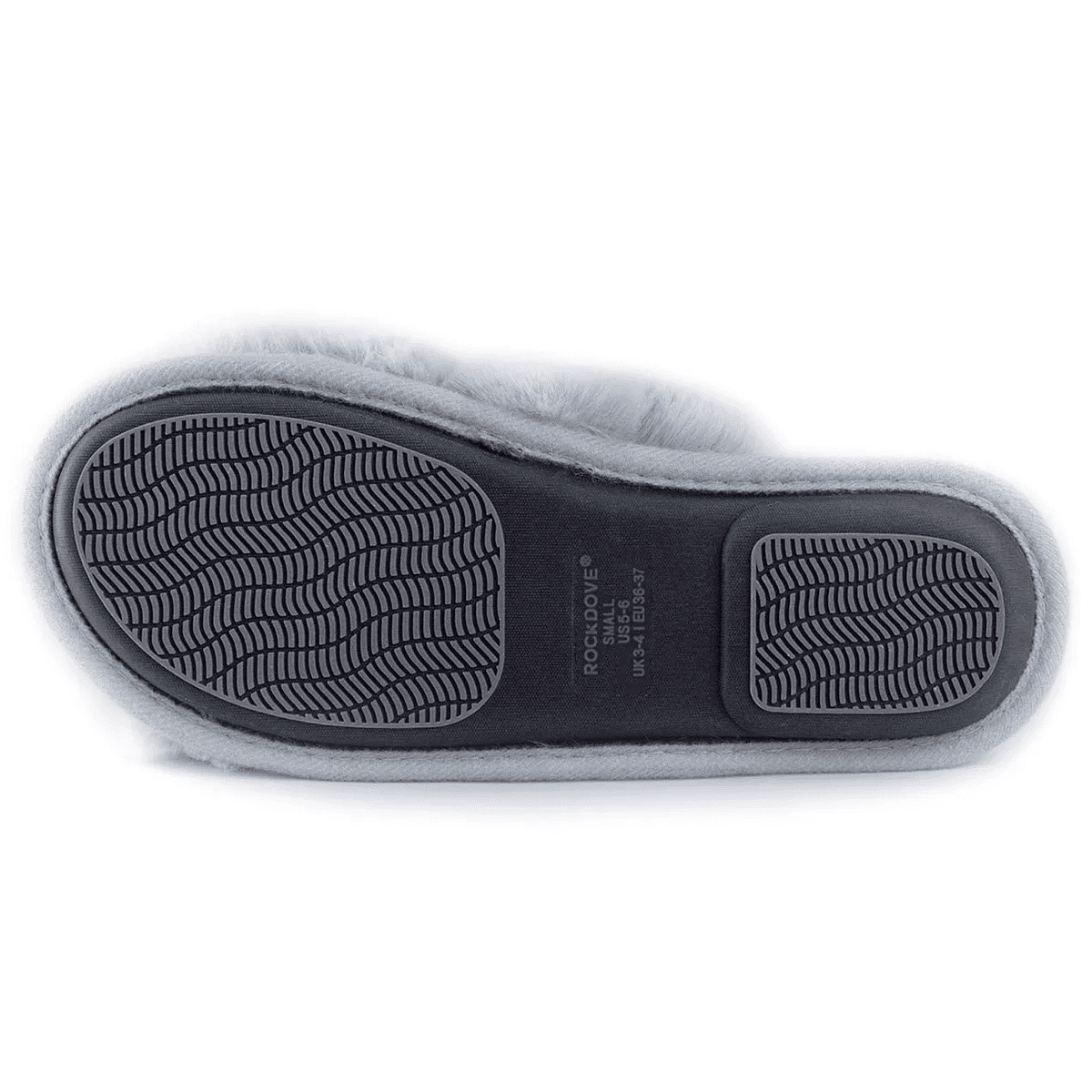 Rockdove Women'S Adeline Cross-Band Faux Fur Slide Slipper - Image 5