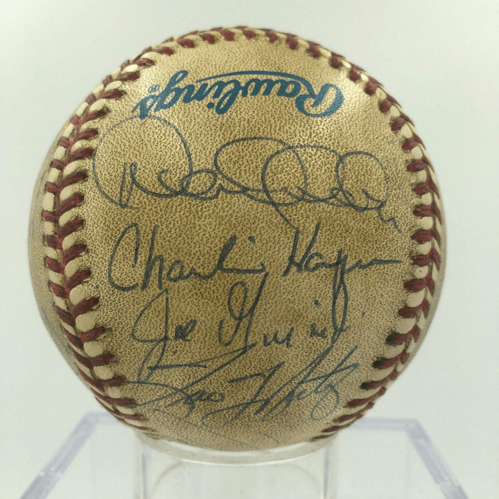 1996 NY Yankees W.S. Champs Team Signed Game Used Baseball Derek Jeter JSA COA - Image 2