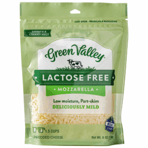 Green Valley Shredded Lactose Free Mozzarella Cheese Shreds - 6Oz
