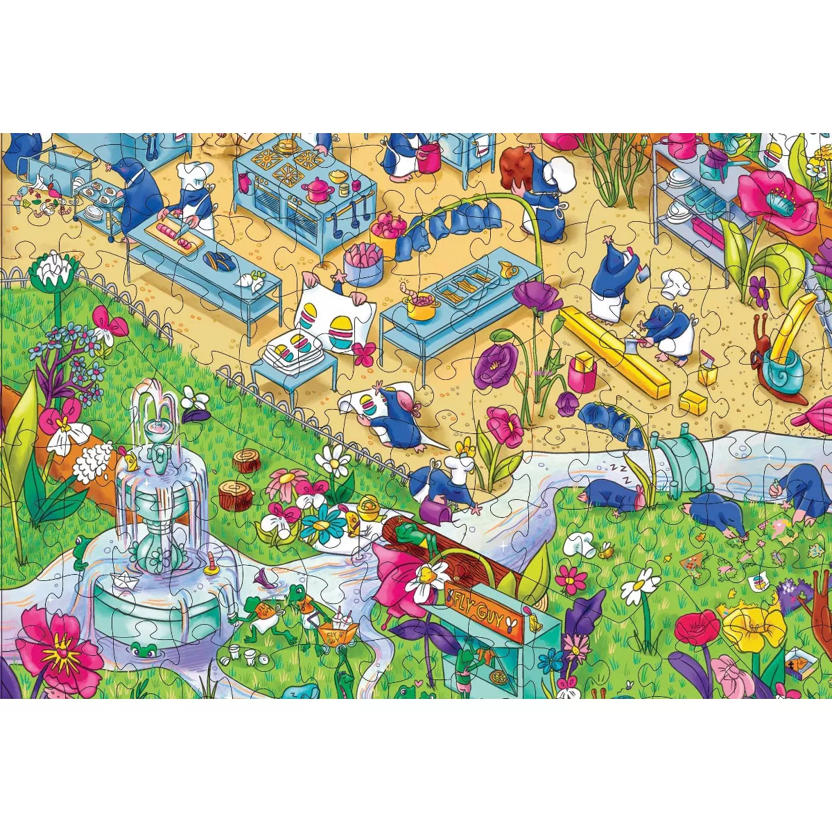 Magic Puzzle Company the Forest Feast Jigsaw Puzzle - 1000Pc: Memory & Fine Motor Skills, Paper Collage - Image 3