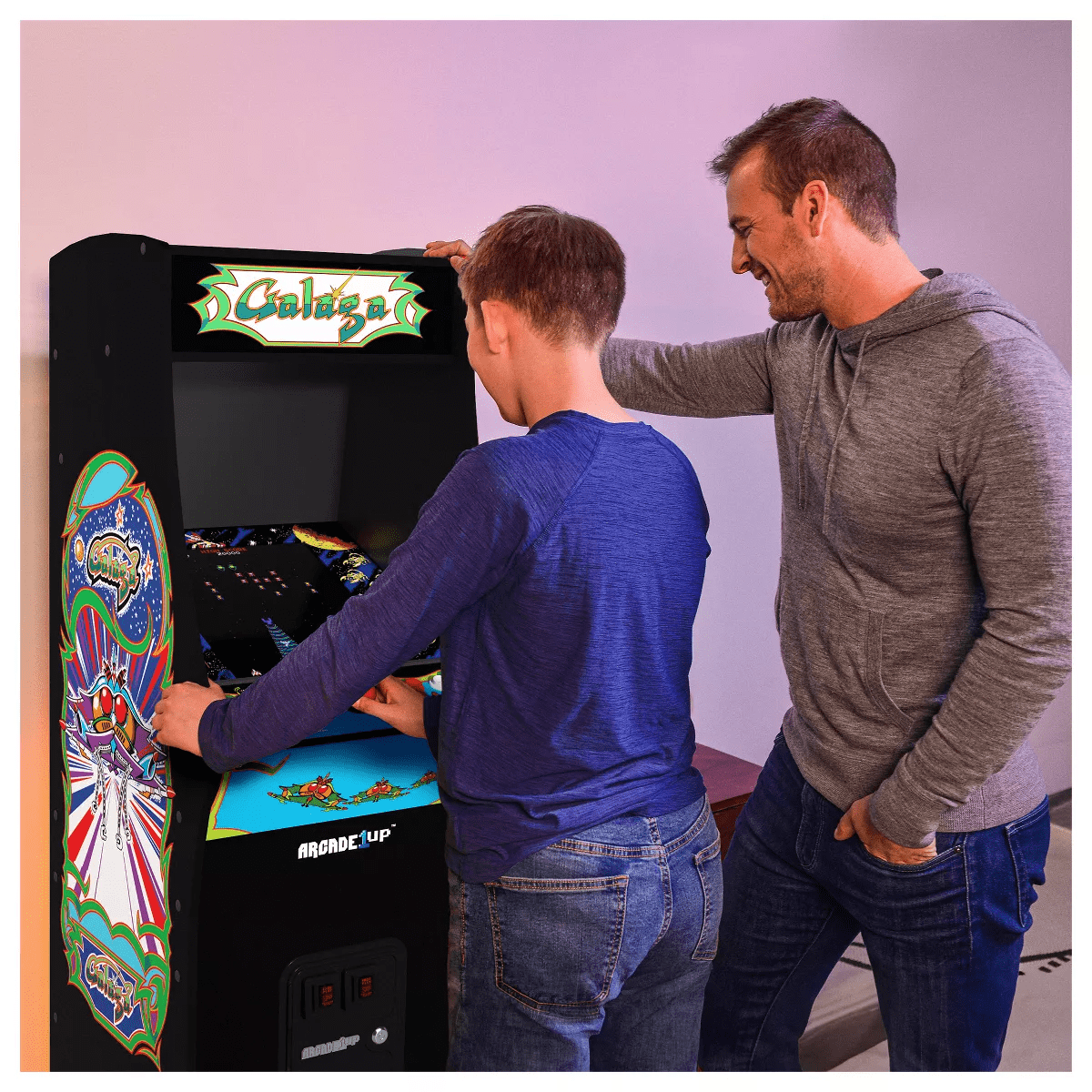 Arcade1Up 17" Screen Multiplayer Arcade Machine W/ Stand up Cabinet - Image 5