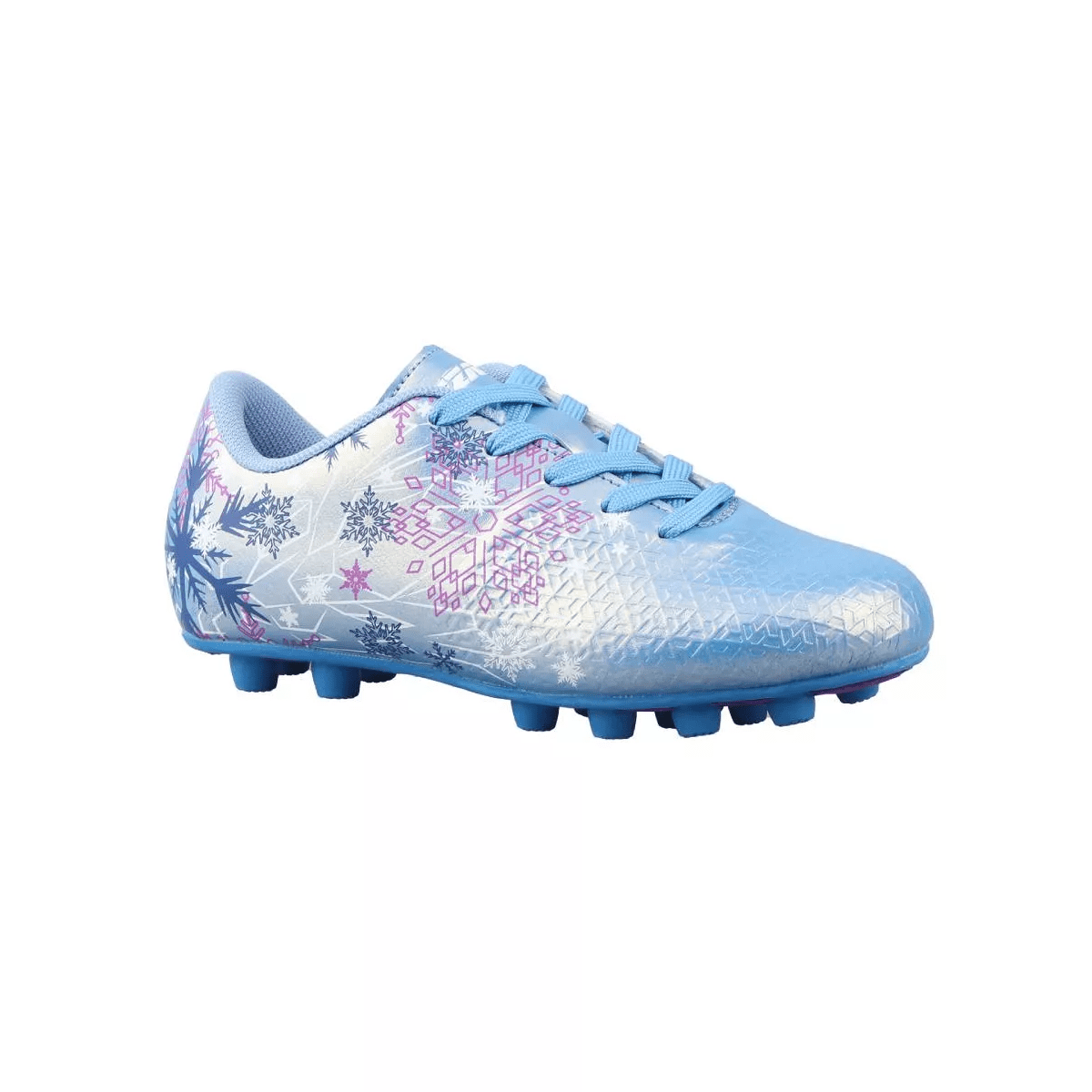 Vizari Frost 3 Firm Ground Kids Soccer Cleats | Frost Themed Synthetic Upper| Durable Two-Color Outsole| Outdoor Firm Ground Soccer Shoes| Perfect for Girls and Boys