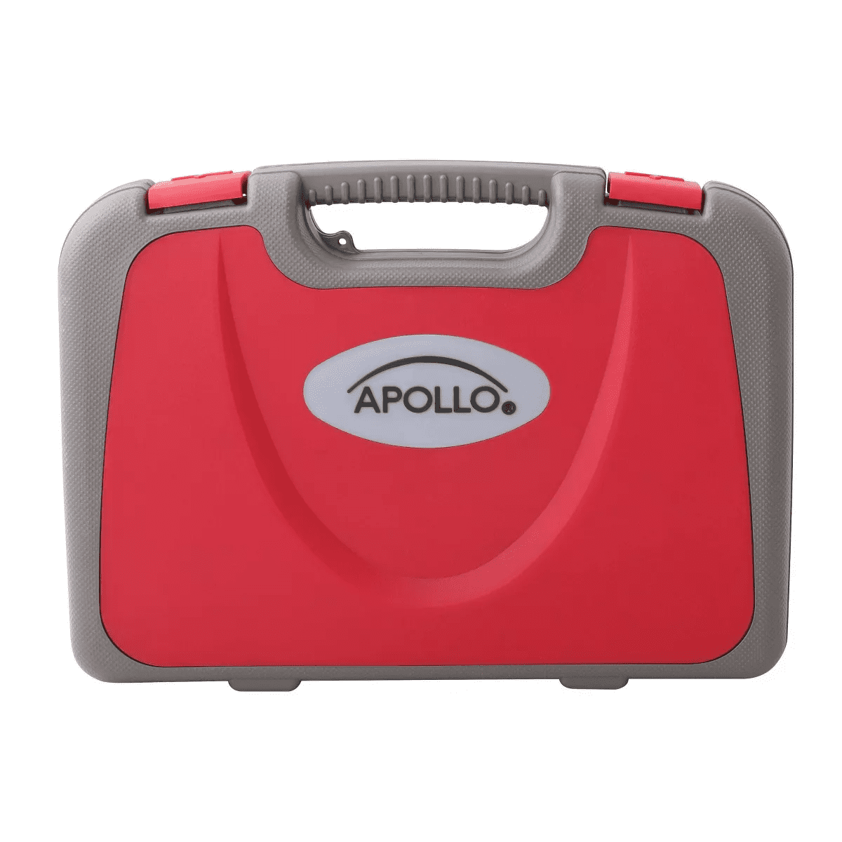 Apollo Tools 135Pc Household Tool Kit DT0773 Red: Chromed Steel Hand Tool Set with Carrying Case & Lifetime Warranty - Image 2