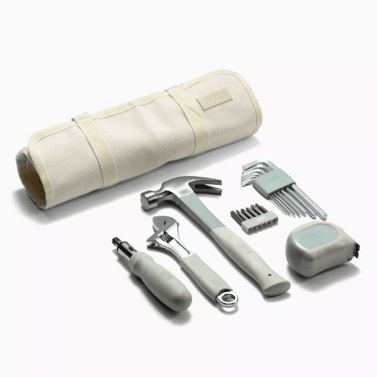 TINKR Home Essentials Kit with Canvas Roll-Up Case