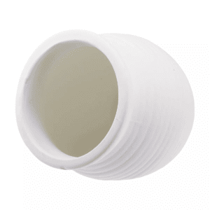 Unique Bargains Ceramic Aquarium Hideaway Rock Cave Fish Tank Decoration White 3.19"X3.11"