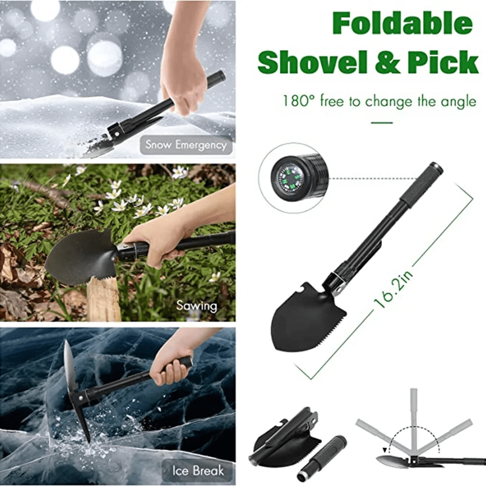 Survival Kit and First Aid Kit, 142Pcs Professional Survival Gear and Equipment for Boating Hunting Camping Hiking Outdoor Adventure - Image 3