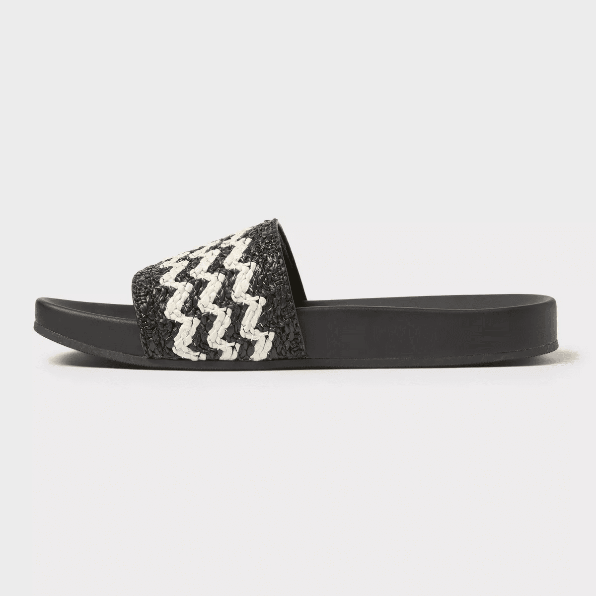 Women'S Chloe Raffia Footbed Slide Sandals - Universal Thread™ - Image 2