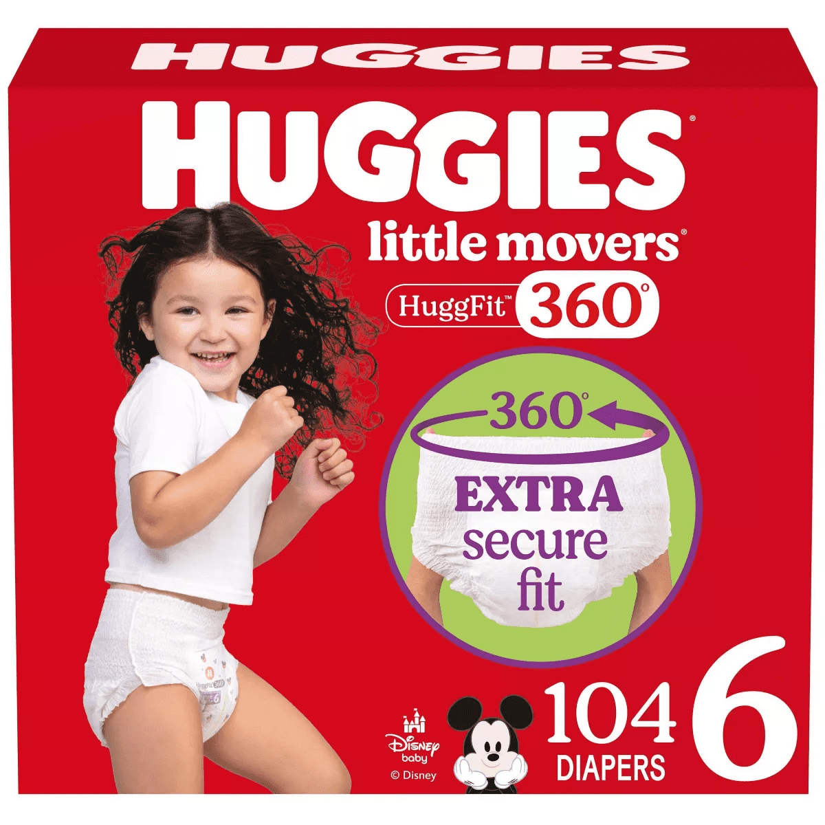 Huggies Little Movers Huggfit 360 Diapers - Image 22