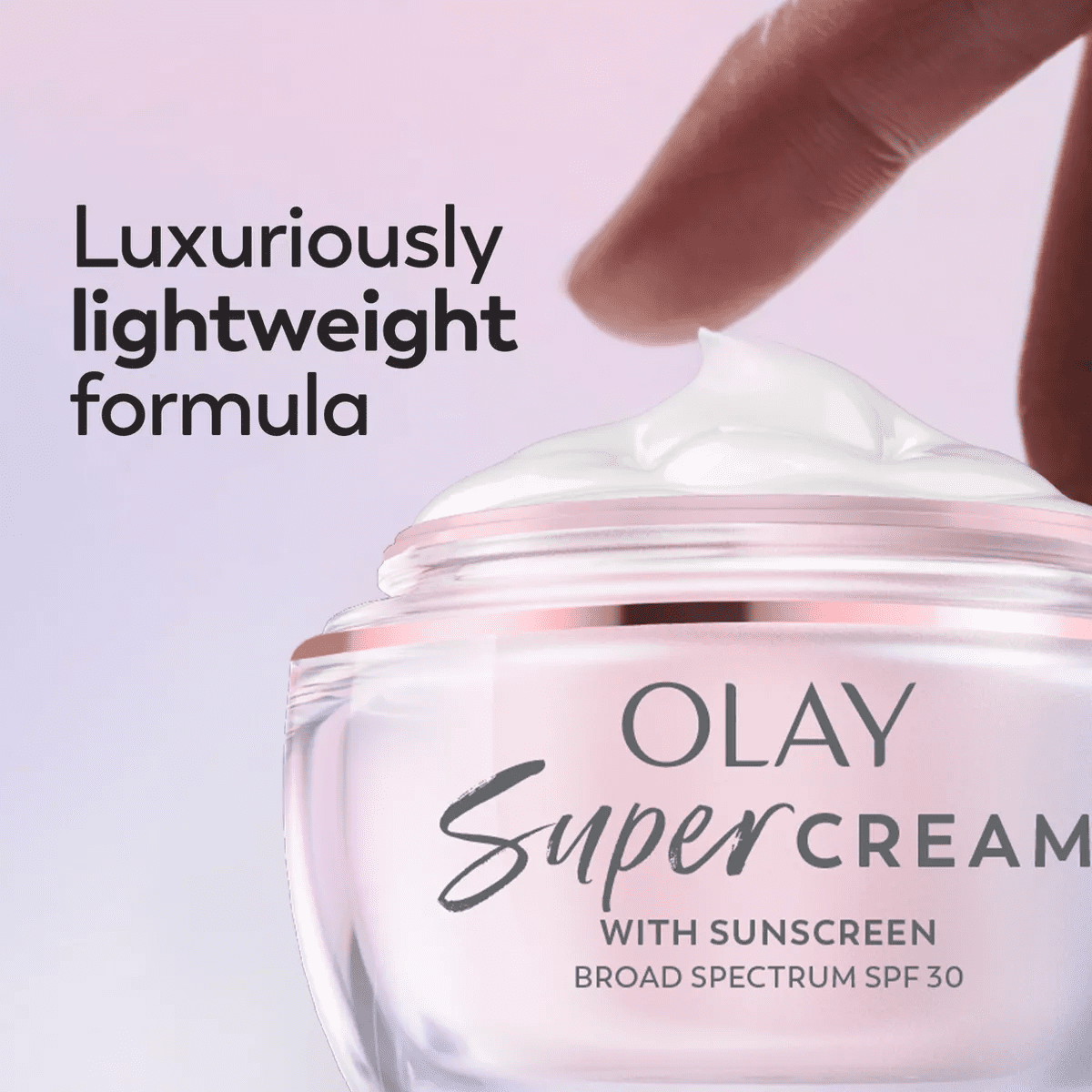 Olay Super Cream Face Moisturizer with Sunscreen - SPF 30 - 1.7Oz - Image 6