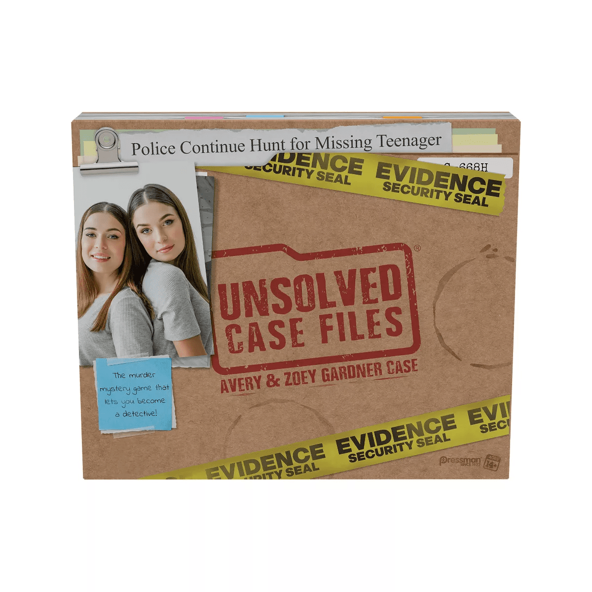 Pressman Unsolved Case Files: Avery Gardner Game