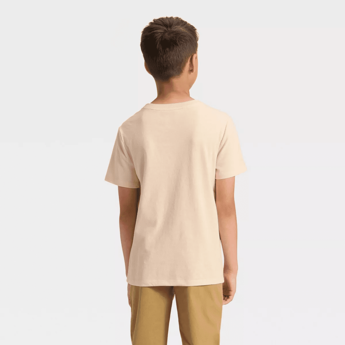 Boys' Short Sleeve Space Bulldog Graphic T-Shirt - Cat & Jack™ Beige - Image 3